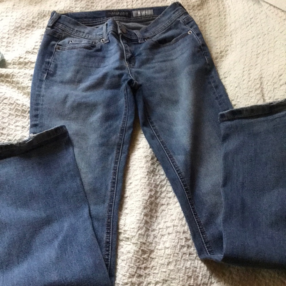 Aeropostale medium wash bootcut jeans